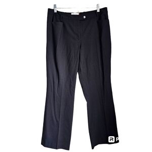 Calvin Klein womens suit pants size 8  wide leg black